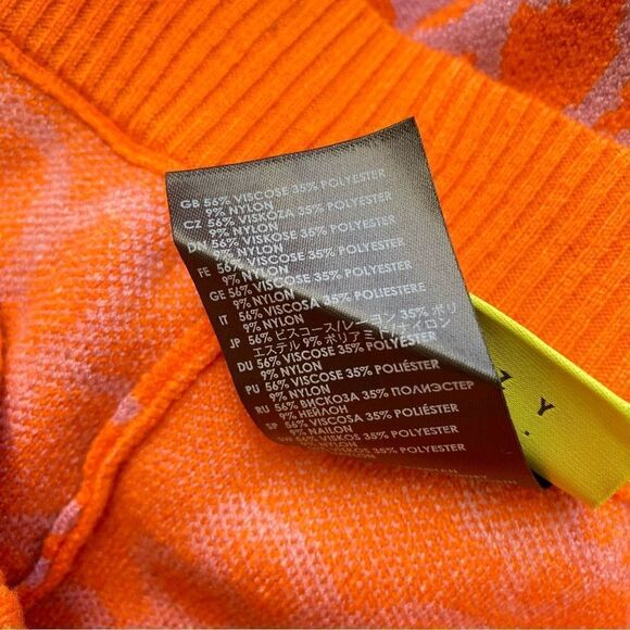 Lazy Oaf Happy fruit salad orange Knit Flares size 10 - Picture 10 of 10